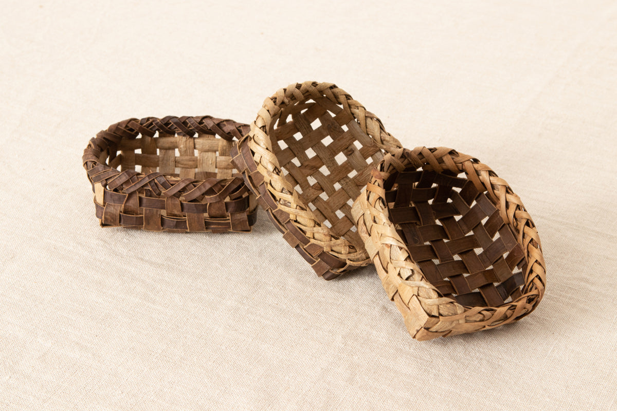 Storage Basket Petit / Walnut Bark / Iwate-JPN 1510593