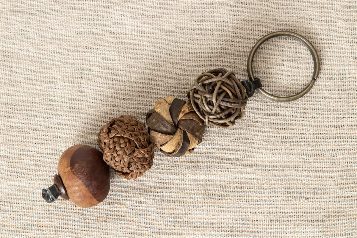Key Holder / Wild Grape Vine, Walnut, Akebi / Yamagata-JPN 311427