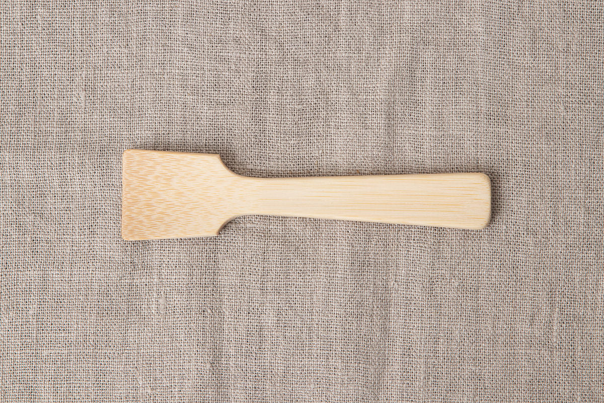 Ice Cream Spoon – Round & Square / White Bamboo / Ōita-JPN 510402