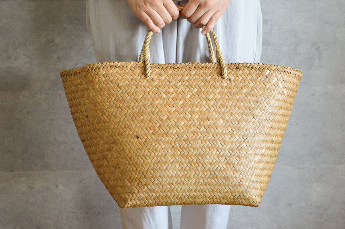 Handbag "Square bottom" / Krajood Grass / THA 3115106