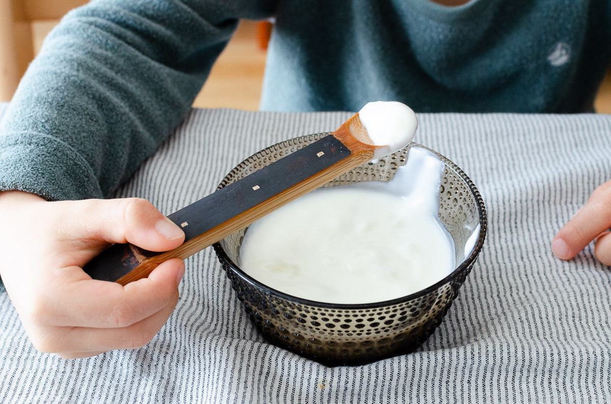 Children’s Spoon, Fork / Smoked Bamboo / Kochi-JPN 321211