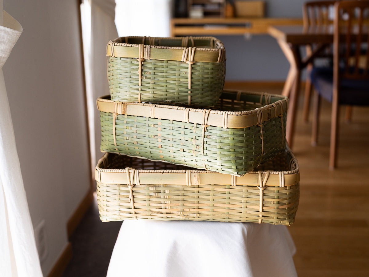 SUMŌ Salt Basket (Storage Basket) / Madake Bamboo / Ibaraki-JPN 810205
