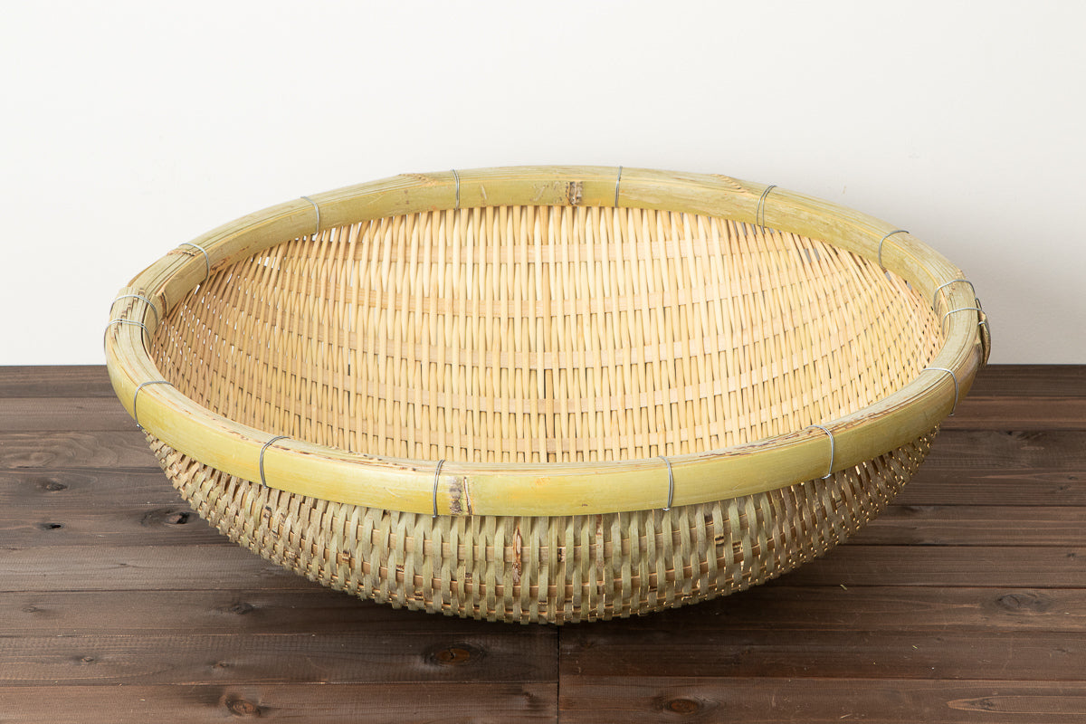 Rice Colander “Kamenoko-zaru” / Hachiku Bamboo / Aichi-JPN 630101