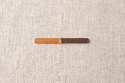 Butter Knife, Multipurpose Spatula / Smoked Bamboo / Kochi-JPN 321209
