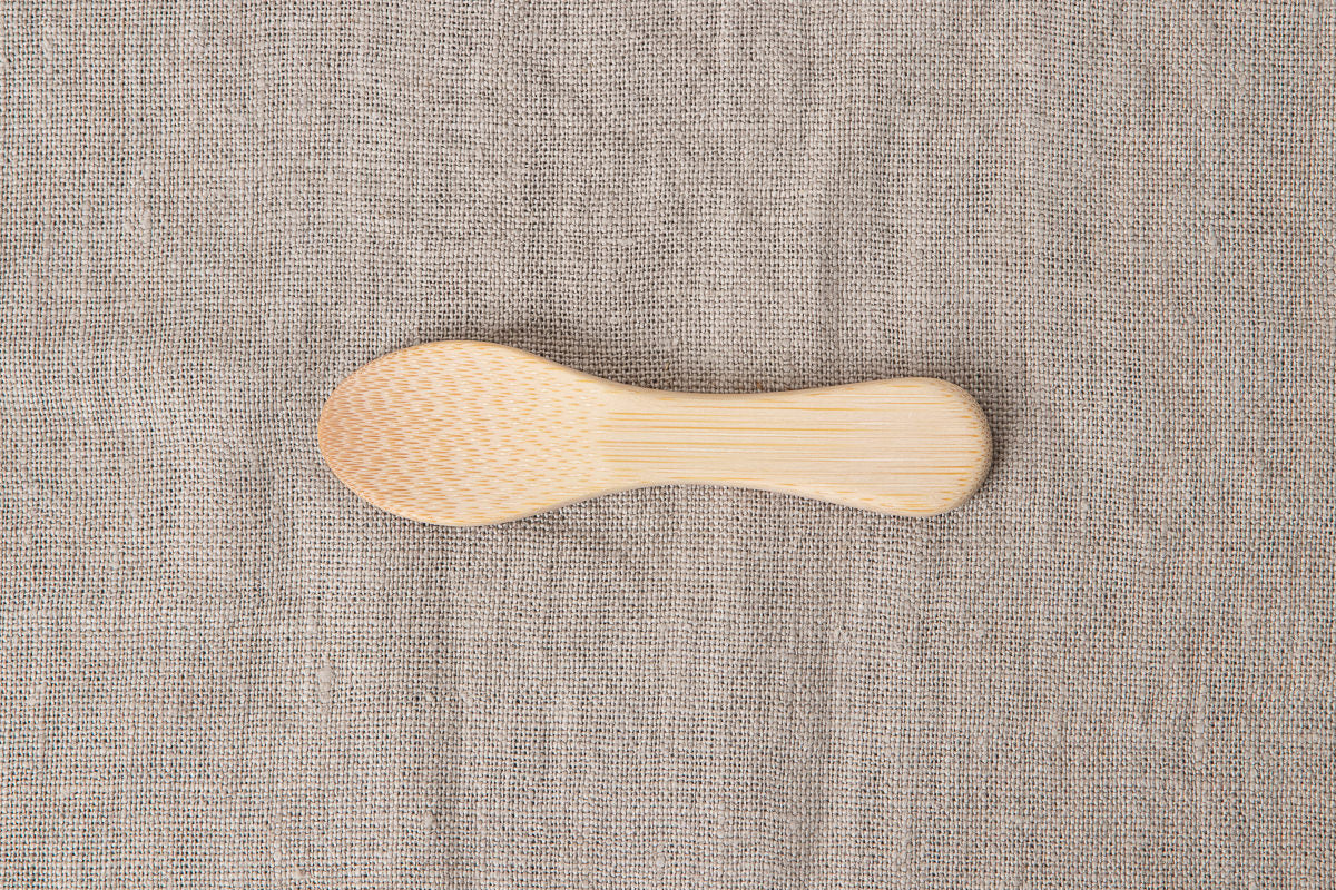 Ice Cream Spoon – Round & Square / White Bamboo / Ōita-JPN 510402