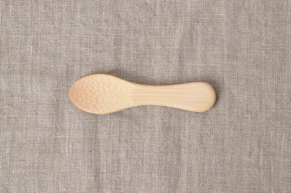 Ice Cream Spoon – Round & Square / White Bamboo / Ōita-JPN 510402