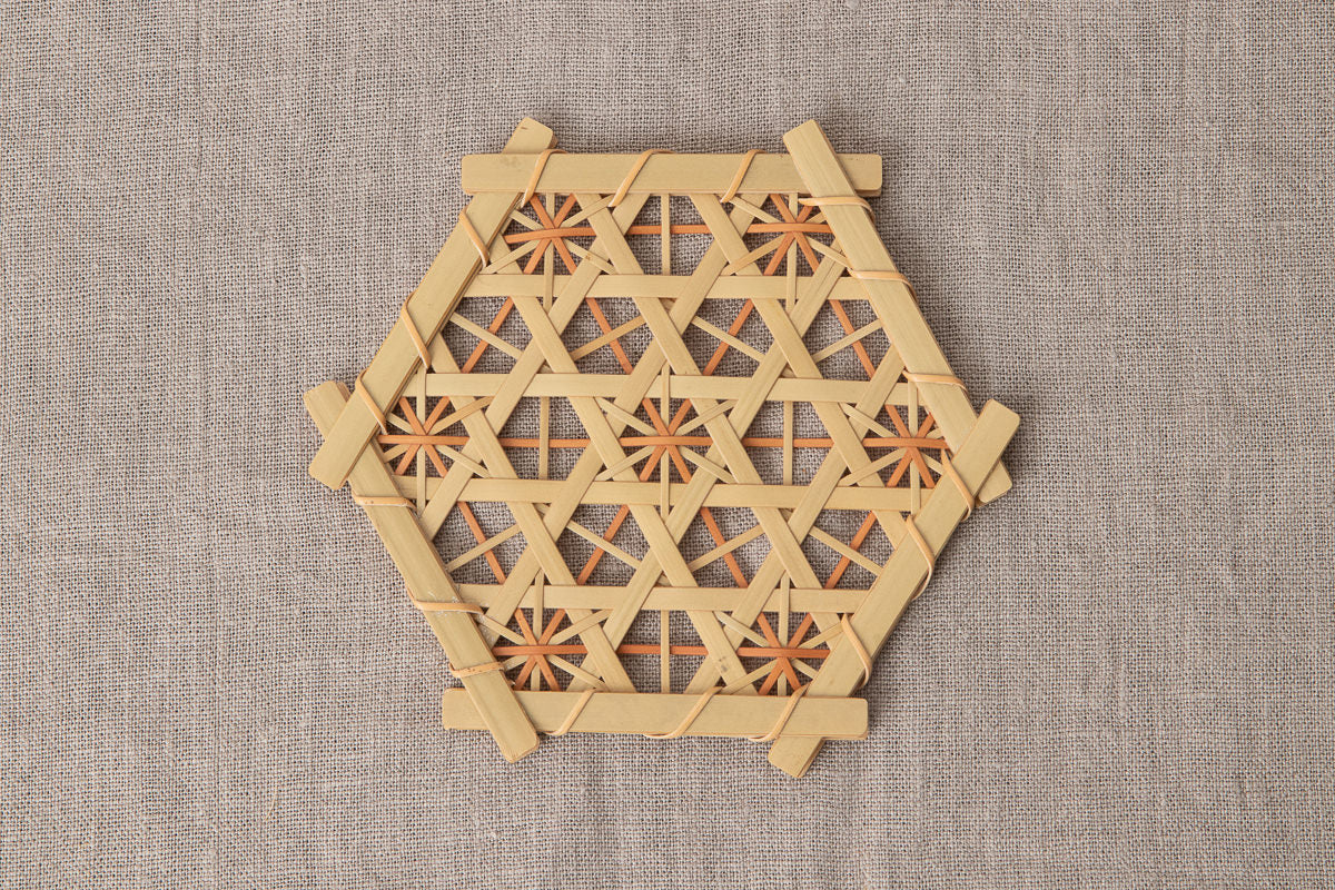 Mutsume Pattern Trivet / Guizhu Bamboo / TWN 810301