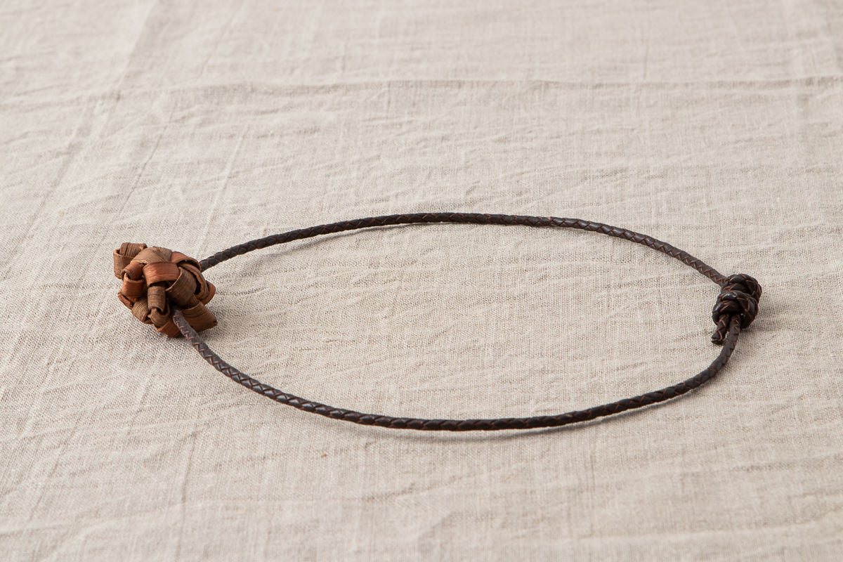 Pendant “Flower” Choker / Wild Grape Vine / Yamagata-JPN 311405-1