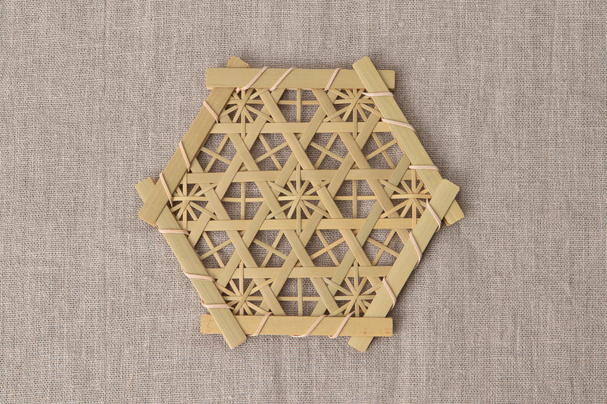 Mutsume Pattern Trivet / Guizhu Bamboo / TWN 810301