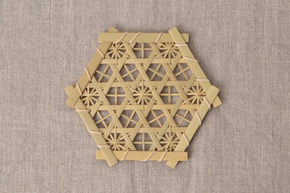 Mutsume Pattern Trivet / Guizhu Bamboo / TWN 810301