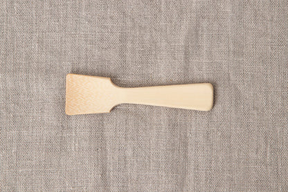 Ice Cream Spoon – Round & Square / White Bamboo / Ōita-JPN 510402