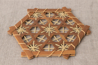 Mutsume Pattern Trivet / Guizhu Bamboo / TWN 810301