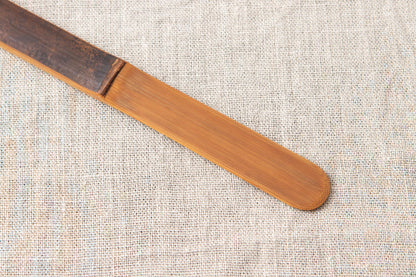 Butter Knife, Multipurpose Spatula / Smoked Bamboo / Kochi-JPN 321209