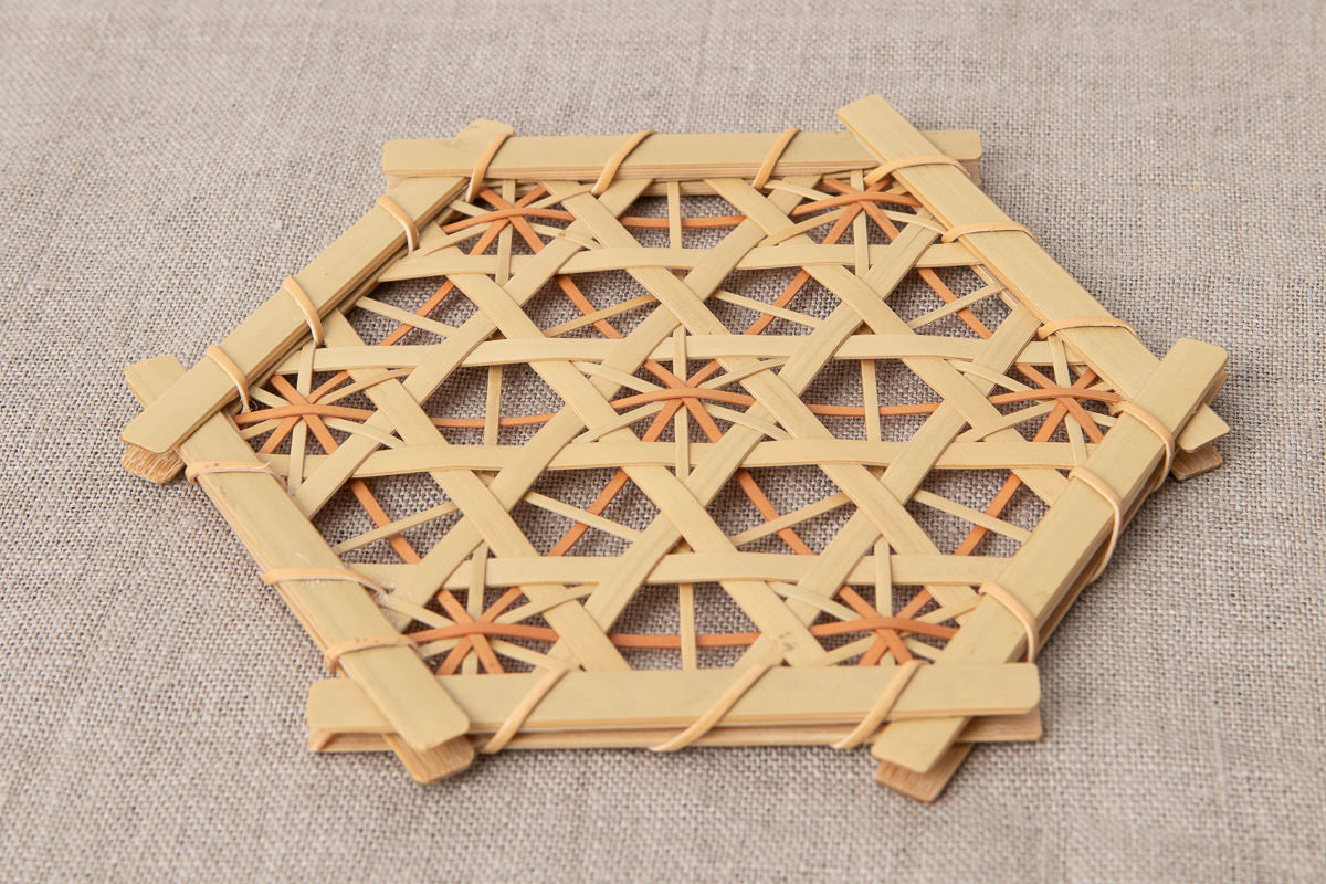 Mutsume Pattern Trivet / Guizhu Bamboo / TWN 810301