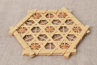 Mutsume Pattern Trivet / Guizhu Bamboo / TWN 810301