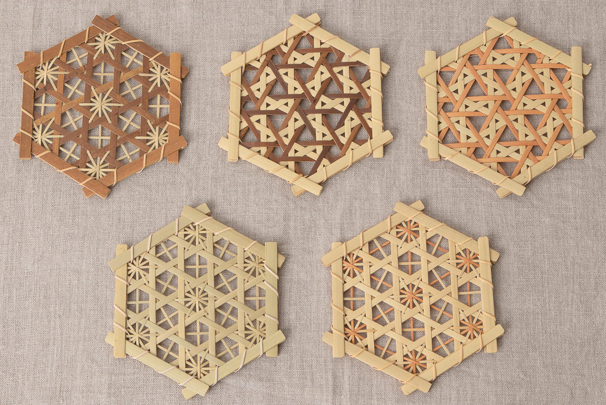 Mutsume Pattern Trivet / Guizhu Bamboo / TWN 810301
