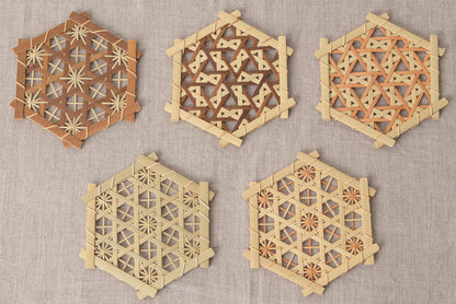 Mutsume Pattern Trivet / Guizhu Bamboo / TWN 810301