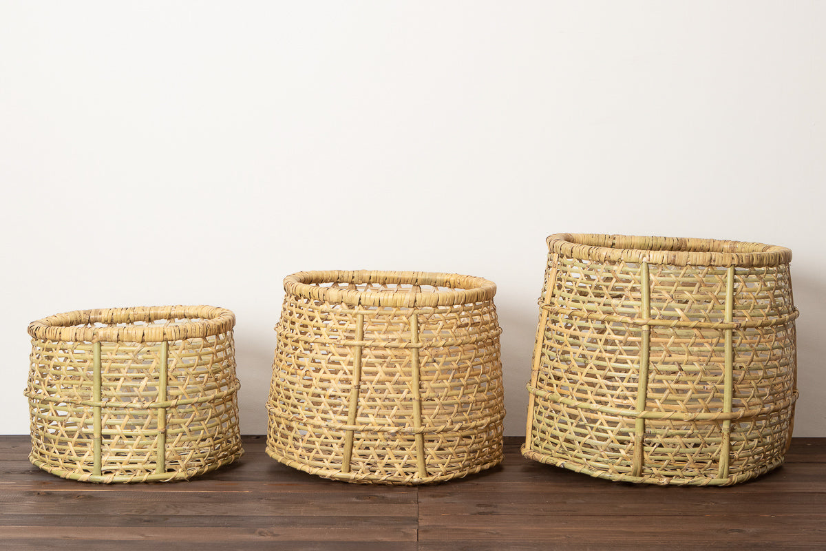 Carrying Basket / Nemagari Bamboo / Fukushima-JPN 720619