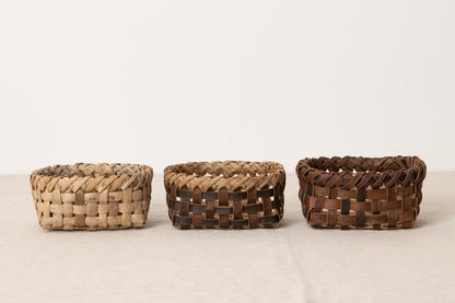 Storage Basket Mini / Walnut Bark / Iwate-JPN 1510592