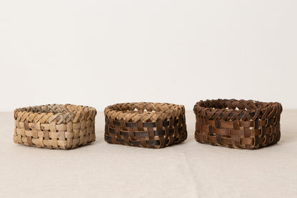 Storage Basket Mini / Walnut Bark / Iwate-JPN 1510592