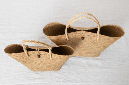 Basket Bag with Closure – Handheld & Shoulder / Krajood Grass / THA 3115109
