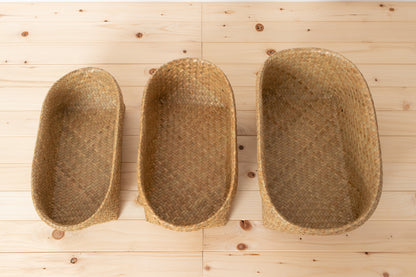 Oval Organizing Basket / Krajood Grass / THA 3115110