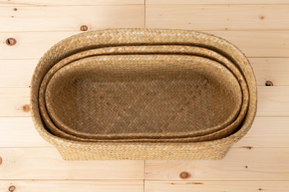 Oval Organizing Basket / Krajood Grass / THA 3115110