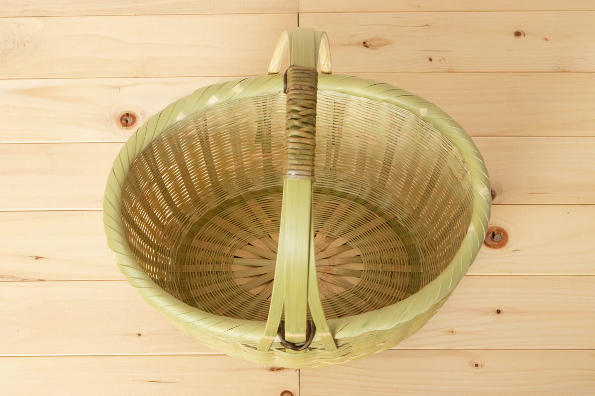 Oval Shopping Basket / Madake Bamboo / Oita-JPN 110702-2