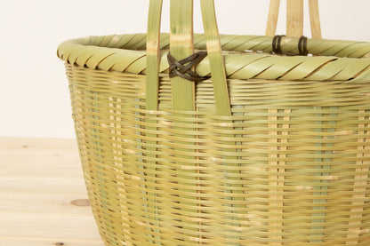 Oval Shopping Basket / Madake Bamboo / Oita-JPN 110702-2