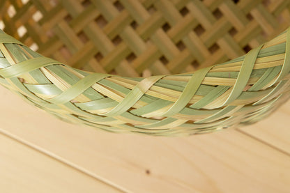 Hishime Weave Basket / Madake Bamboo / Oita-JPN 110704-1