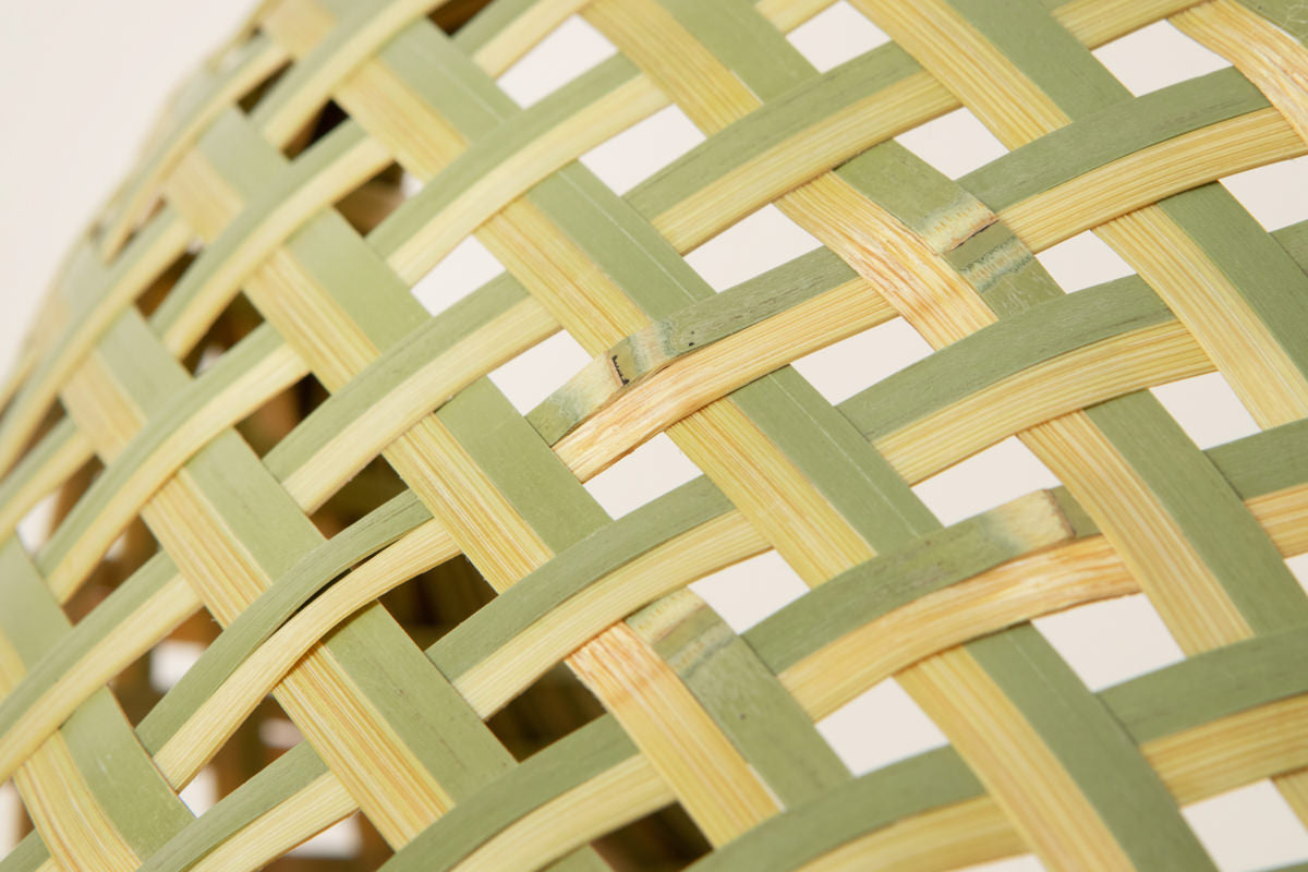 Hishime Weave Basket / Madake Bamboo / Oita-JPN 110704-1