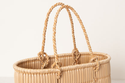 Handled Basket / Cattail / Okayama-JPN 620302