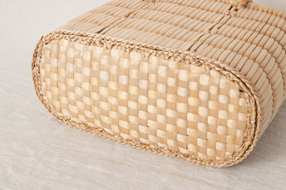Handled Basket / Cattail / Okayama-JPN 620302