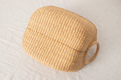 Organizing Basket “Ring Handle” / Water Hyacinth / THA 3115203