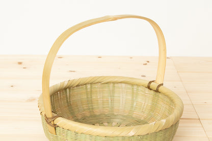 Fruit Basket with Handle / Madake Bamboo / Oita-JPN 110702-1