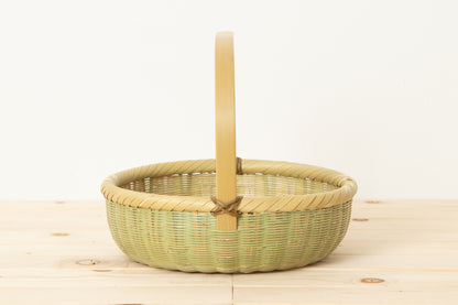 Fruit Basket with Handle / Madake Bamboo / Oita-JPN 110702-1