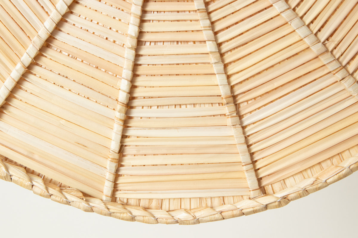 Hat "Flat" φ50cm(19.68") / Sedge / Toyama-JPN 810402-1
