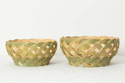 Sasara Open Weave Basket – Smaller / Madake Bamboo / Kanagawa-JPN 430111