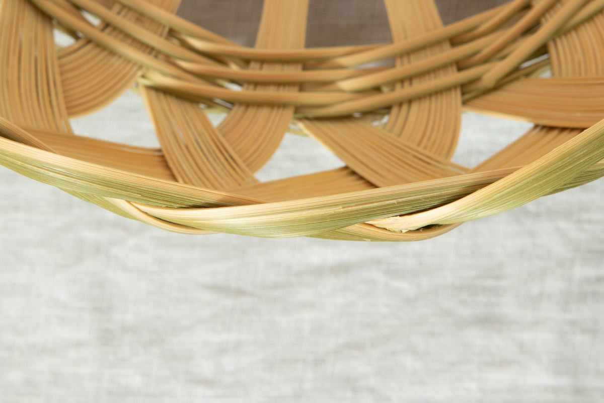 Sasara Open Weave Basket – Smaller / Madake Bamboo / Kanagawa-JPN 430111