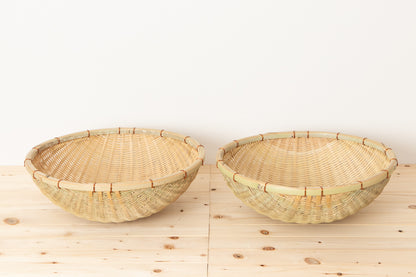 Large Colander “Age-zaru” / Hachiku Bamboo / Aichi-JPN 630103