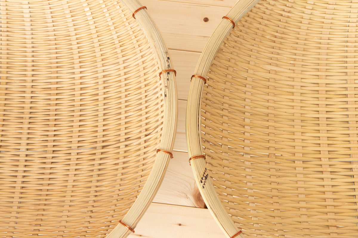 Large Colander “Age-zaru” / Hachiku Bamboo / Aichi-JPN 630103