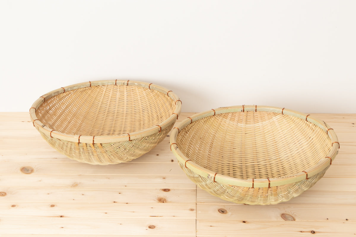 Large Colander “Age-zaru” / Hachiku Bamboo / Aichi-JPN 630103