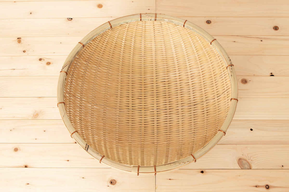 Large Colander “Age-zaru” / Hachiku Bamboo / Aichi-JPN 630103