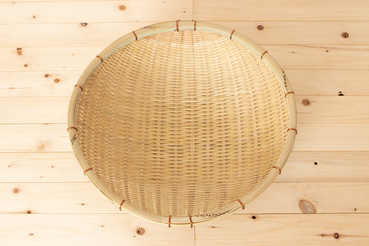 Large Colander “Age-zaru” / Hachiku Bamboo / Aichi-JPN 630103