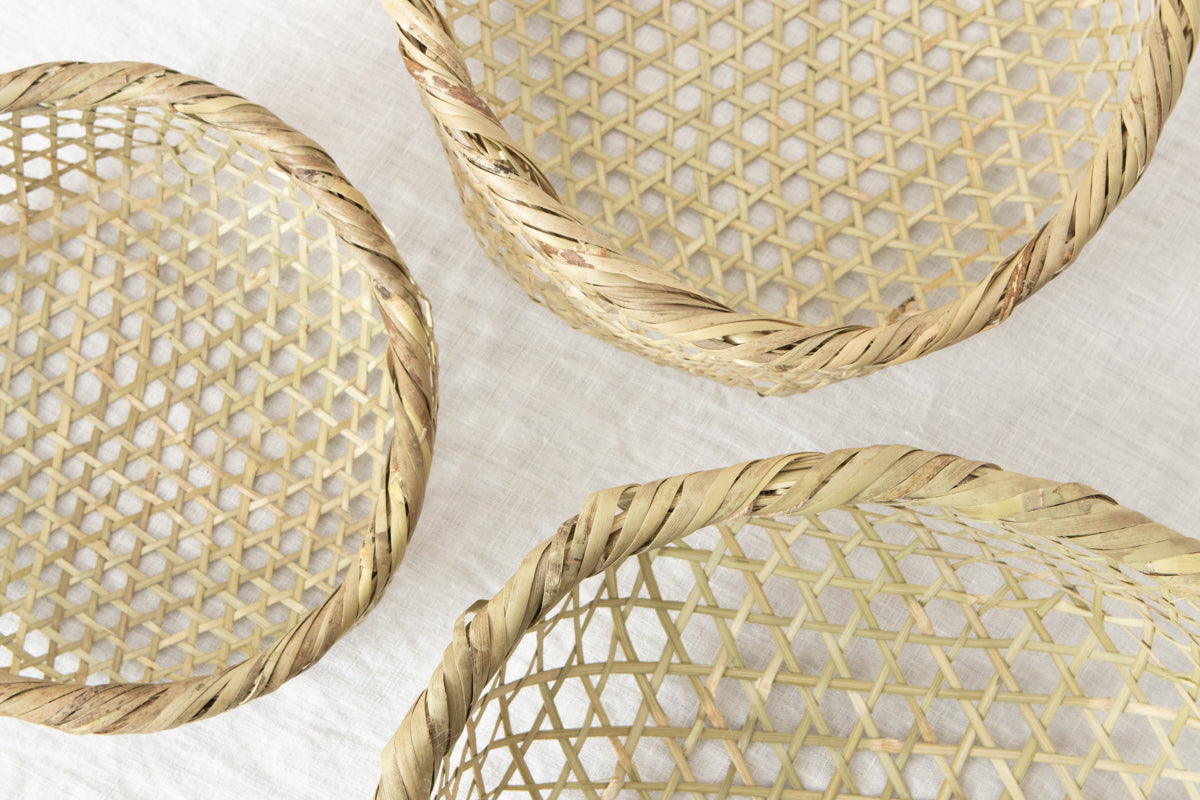 Vegetable Washing Basket / Shinodake Bamboo / Miyagi-JPN 330103