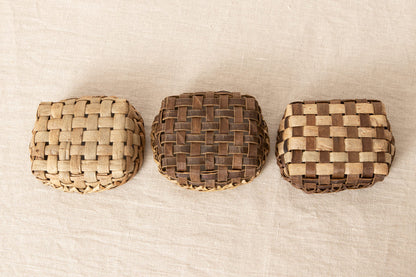 Storage Basket Petit / Walnut Bark / Iwate-JPN 1510593