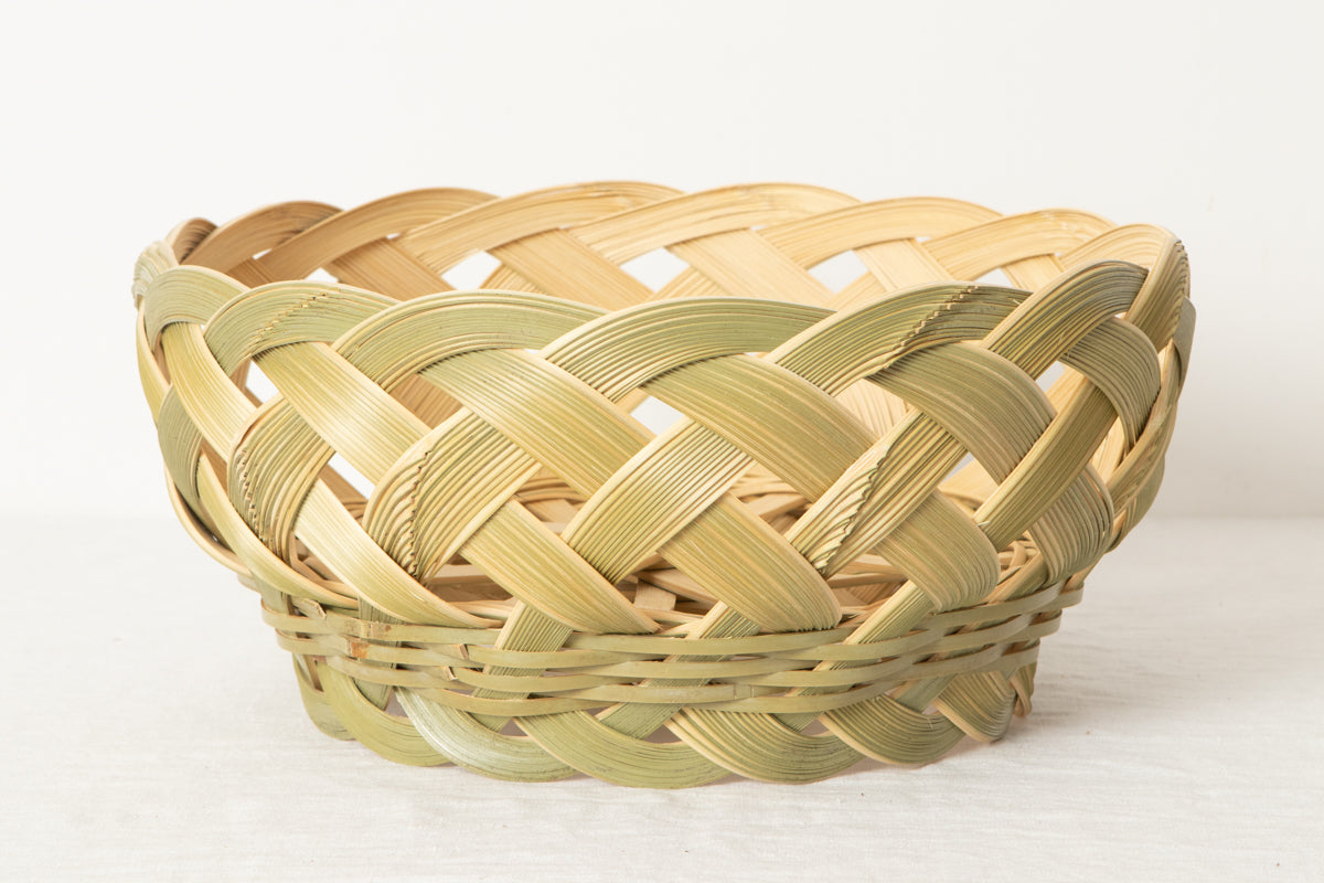 Sasara Open Weave Basket – Medium / Madake Bamboo / Kanagawa-JPN 430112-1