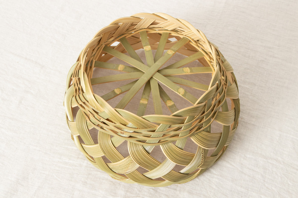 Sasara Open Weave Basket – Medium / Madake Bamboo / Kanagawa-JPN 430112-1