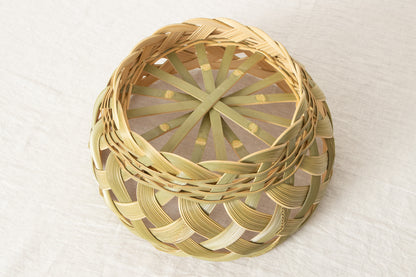 Sasara Open Weave Basket – Medium / Madake Bamboo / Kanagawa-JPN 430112-1