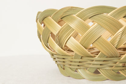 Sasara Open Weave Basket – Medium / Madake Bamboo / Kanagawa-JPN 430112-1